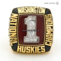1991 Washington Huskies National Championship Ring/Pendant(Premium)
